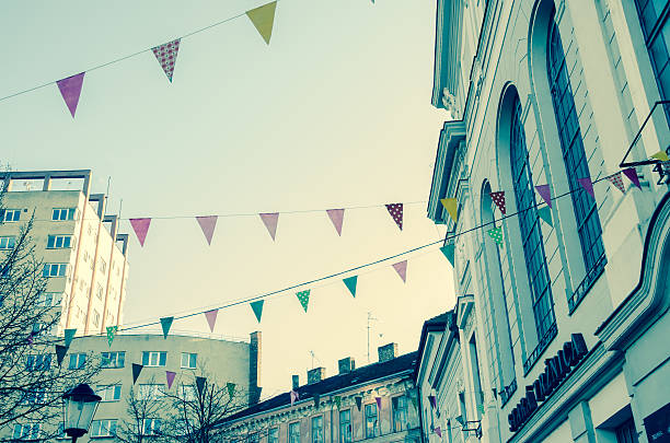 istock festive flags in the city 628987122