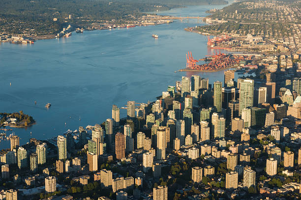 istock Aerial Image of Vancouver, British Columbia, Canada 628987290