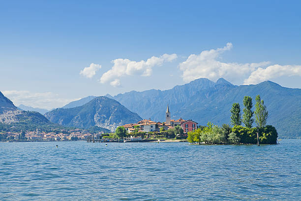 istock Lake Maggiore Fishermen Island 628993798
