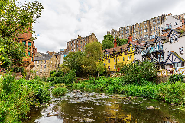 istock Dean Village along the river Leith in Edinburgh, Scotland 629022822
