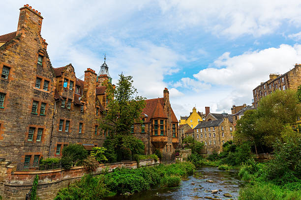 istock Dean Village along the river Leith in Edinburgh, Scotland 629023448