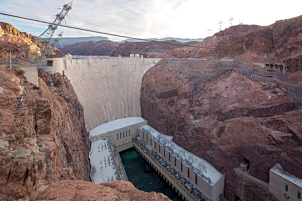 istock Hoover Dam - Tilt Shift Lens 629025008