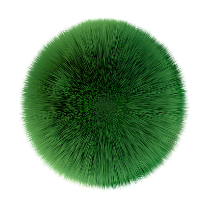 Natural Green Sphere.