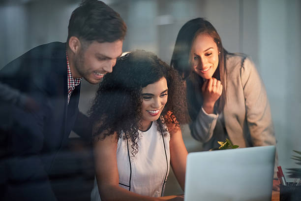 istock Happy to put their heads together 629034432