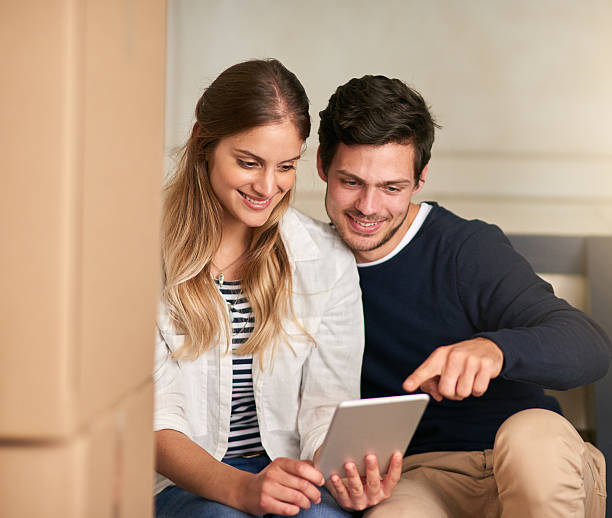 istock Hey, our new house has great wifi! 629035230