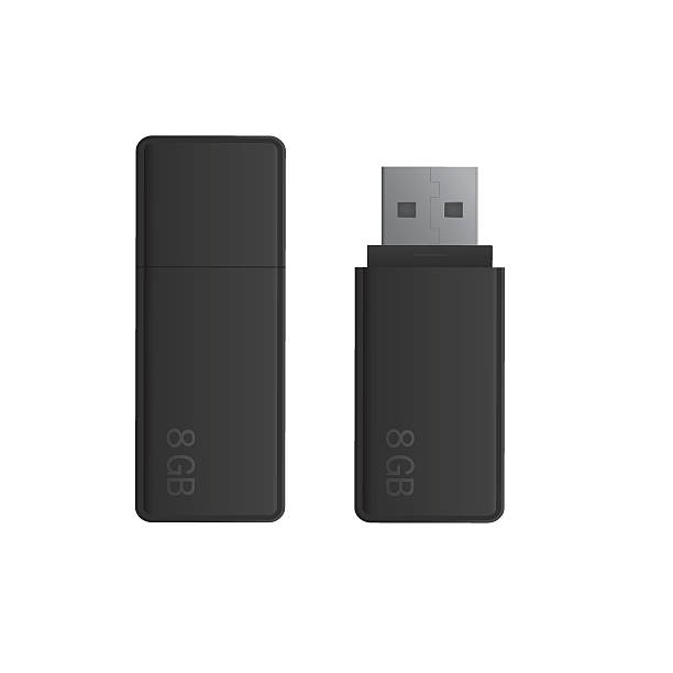 ilustrações de stock, clip art, desenhos animados e ícones de unidade flash usb - usb flash drive illustrations