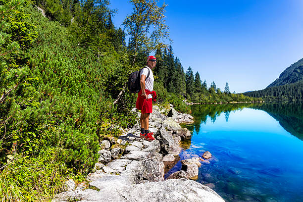 istock Backpacker in the Tatra Mountains, Poland 629050170