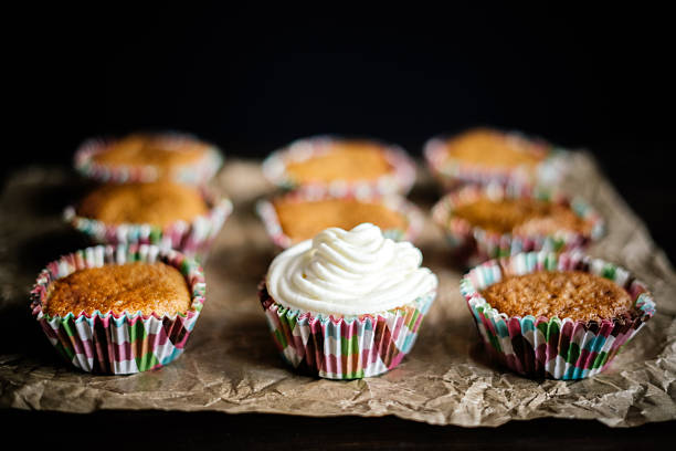 Cupcakes Variety stock photo