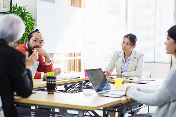 istock Business team meeting at office 629063552