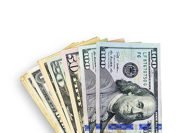 nahaufnahme von geld-dollar - fifty dollar bill number 50 currency close up stock-fotos und bilder