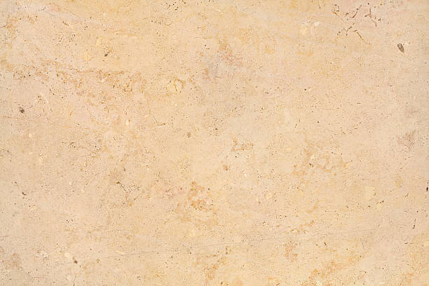 istock Beige light warm Trani marble stone natural surface for bathroom 629075248