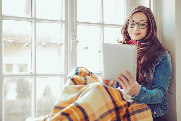istock Young woman at home 629076672