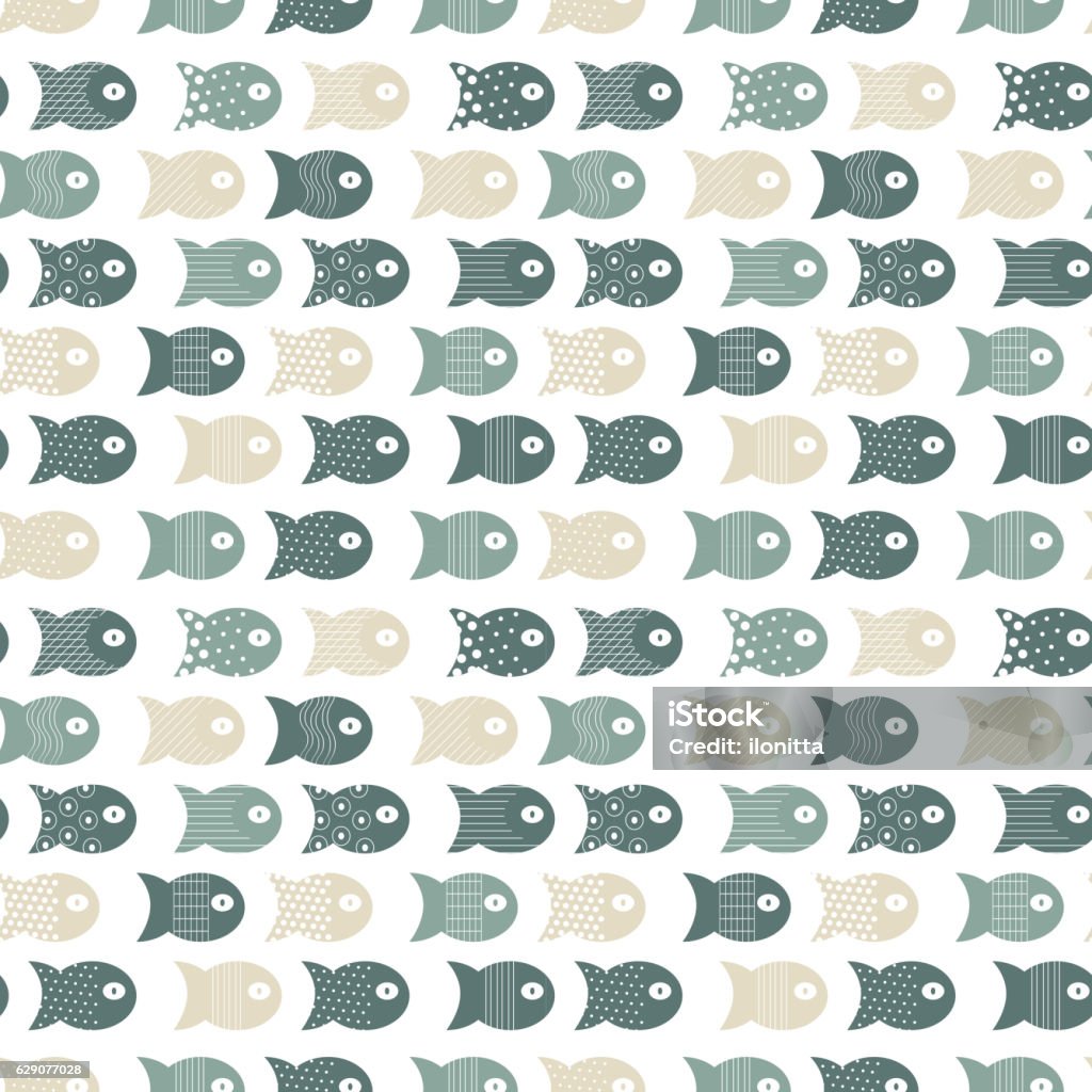 Textiles Fish Patterns Fish Seamless Pattern For Fabric Textile Design Pillows Wallpapers ...