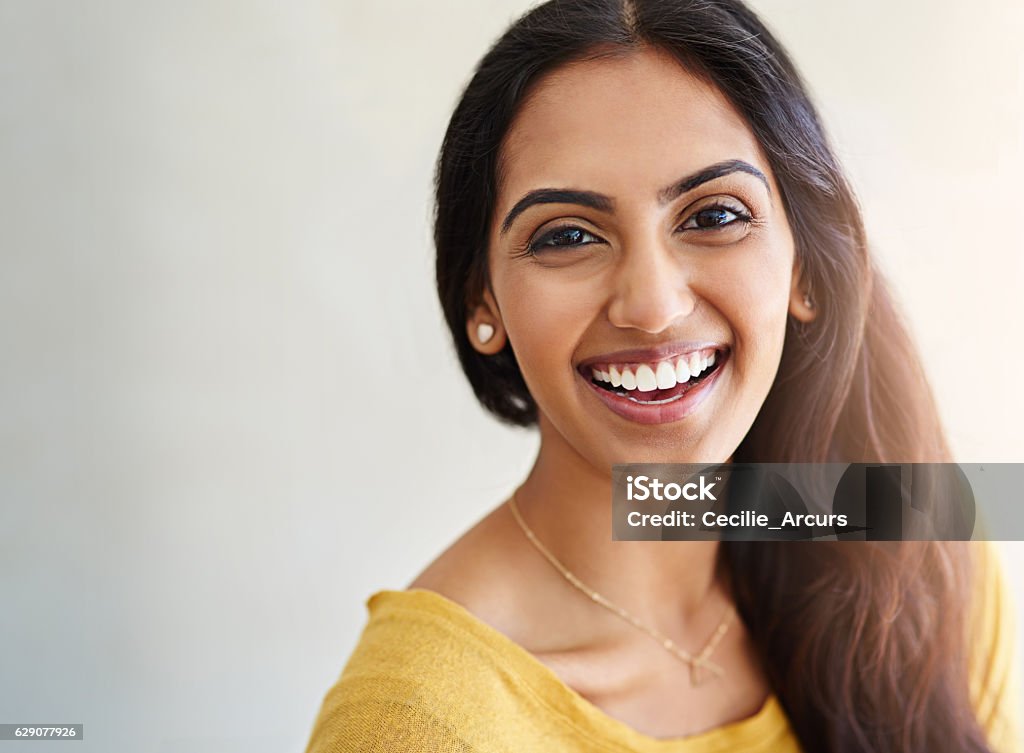 I couldn’t be more happier with my life Studio portrait of an attractive and happy young woman Women Stock Photo