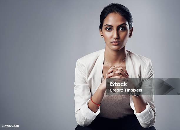 Ready To Get To Work Stock Photo - Download Image Now - Women, Portrait, One Woman Only