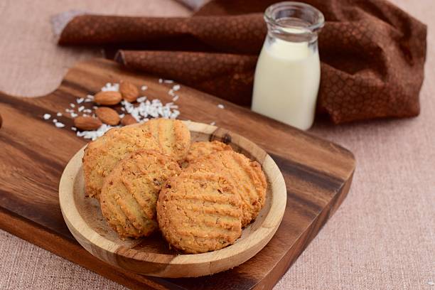 istock Homemade lmond coconut cookies 629080416