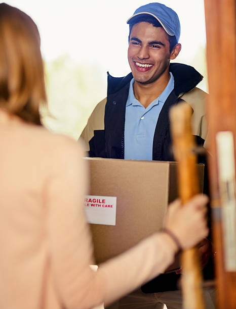 istock Fast and efficient delivery right to your door 629099946