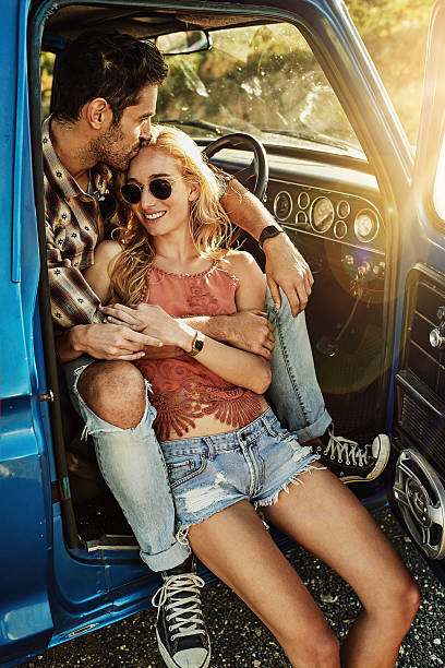istock Each passing mile brings them closer together 629102870