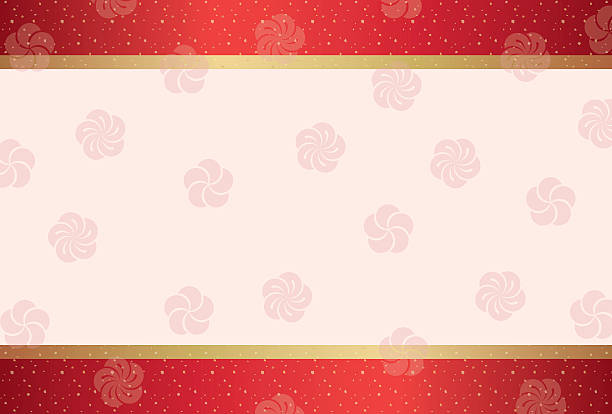 Japanese traditional pattern background Japanese traditional pattern background stipe stock illustrations