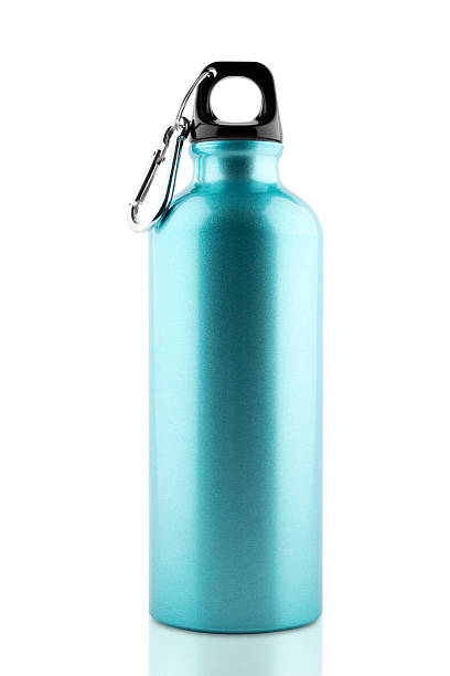 istock Aluminum bottle water isolated white with clipping path 629102962