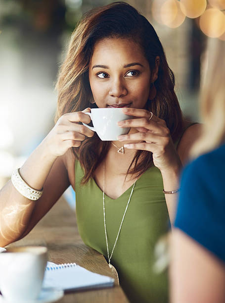istock With coffee in my hand, I'm all ears 629112498