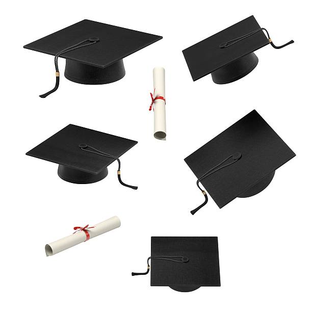 istock realistic 3d render of graduation set 629127980