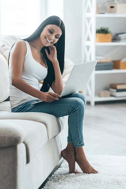 istock Enjoying carefree time at home. 629129812