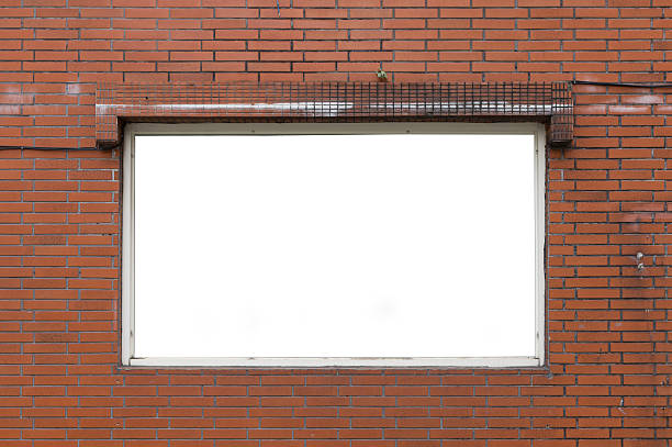 istock Large blank billboard on a street wall 629163552