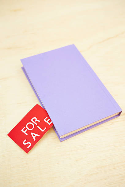 istock Book with sale tag 629182636
