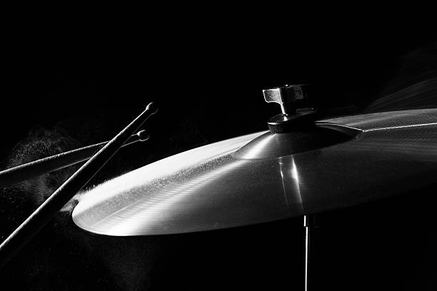istock The drum stick hit on the crash 629185264