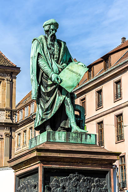 istock Gutenberg monument in Strasbourg 629186908