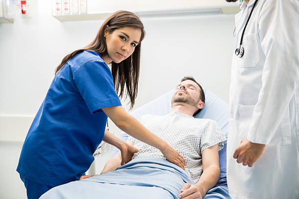 istock Hispanic doctor working in the ER 629187110