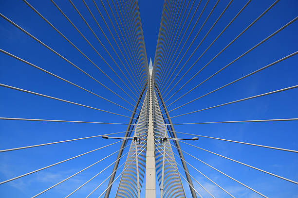 istock Modern bridge architecture at Putrajaya 629187942