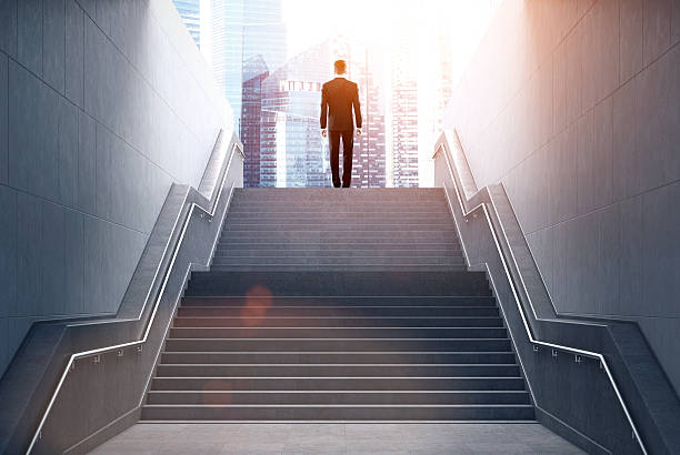 istock man going out of a tunnel, toned 629188302
