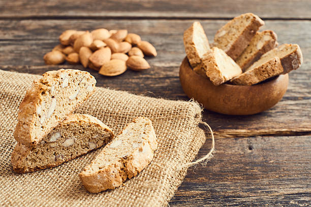 istock Cantucci close up. Typical Italian cookies 629188486