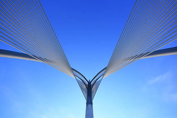 istock Modern bridge architecture at Putrajaya 629189296