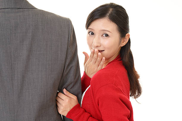 istock Surprised Asian woman 629202600