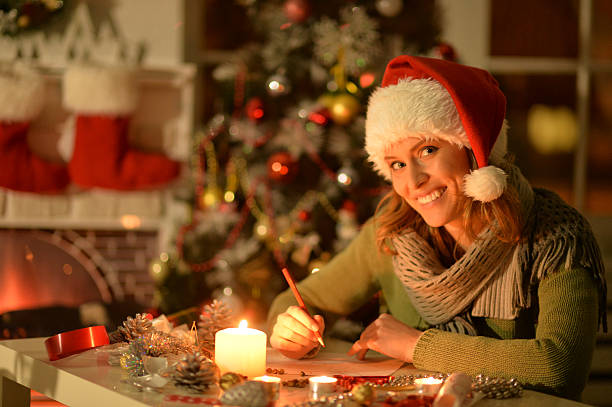 istock Woman wrinting letter 629203968