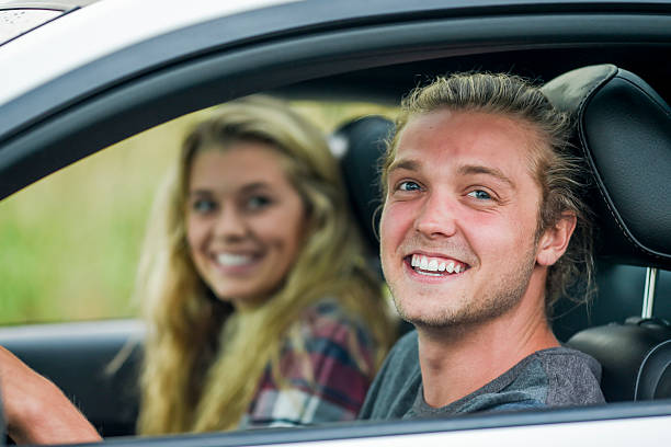 istock Couple Driving on Vacation 629210538