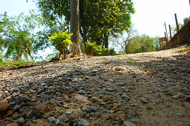 istock Gravel road 629218380