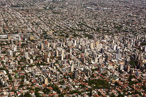 Skyscraper in Buenos Aires (Argentina) Skyscraper in Buenos Aires view form airplane (Argentina) ethiopia city stock pictures, royalty-free photos & images
