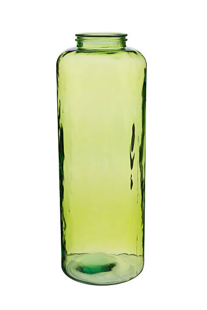 istock Green Cylindrical Crystal Vase 629227188