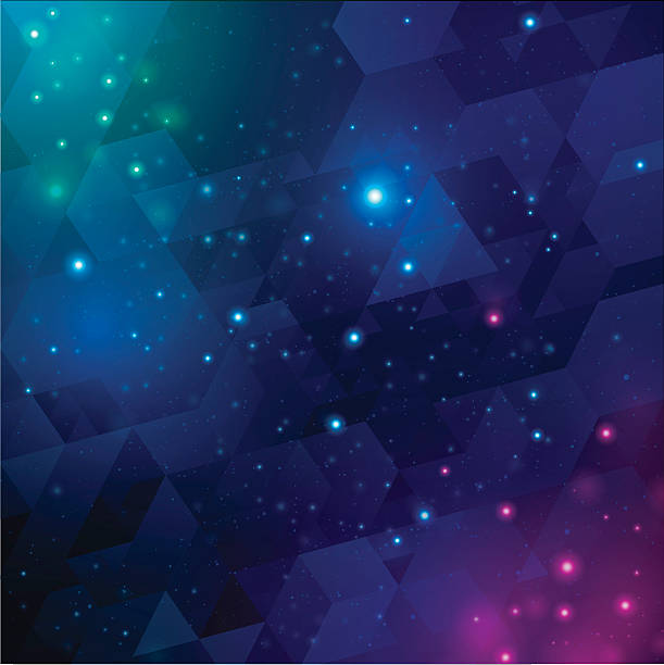 Space Background Abstract Space background abstract illustration. EPS 10 file. Transparency effects used on highlight elements. andromeda galaxy stock illustrations