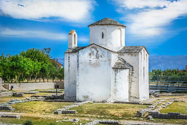 istock Cathedral Nin Croatia landmark. 629229992
