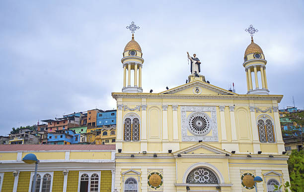 istock Santo Domingo church facade 629237950
