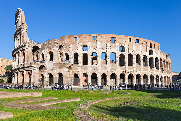 istock view of ancient roman amphitheater coliseum 629238536