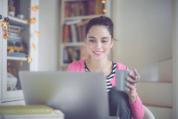 istock Young woman at home 629240306