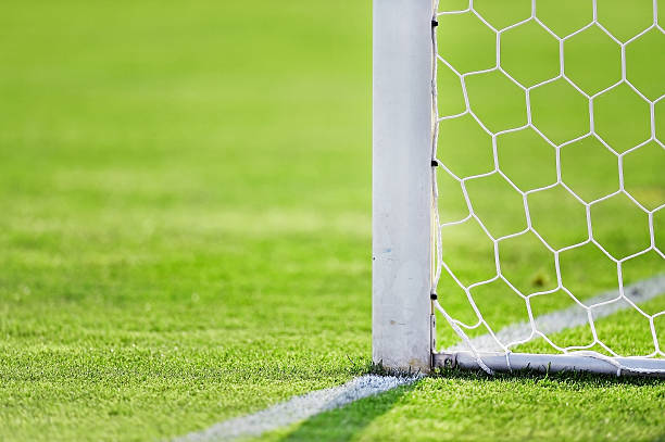 istock Soccer goal detail 629240814