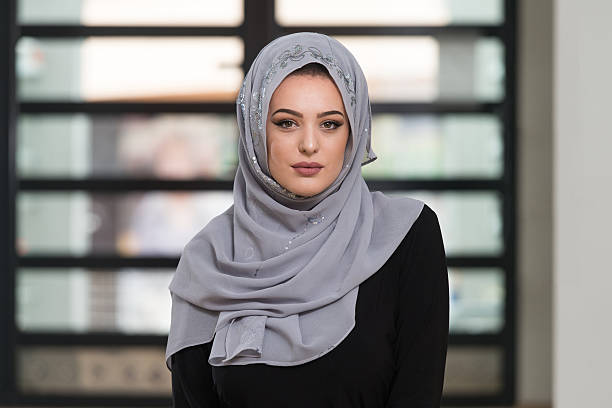 istock Young Woman Praying In The Mosque 629240820