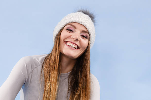 istock woman in thermal underwear 629247648